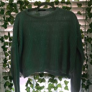 brandy melville blue sweater